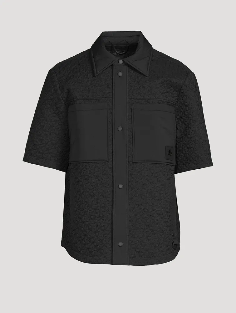 MOOSE KNUCKLES Bedford Short-Sleeve Shirt Jacket