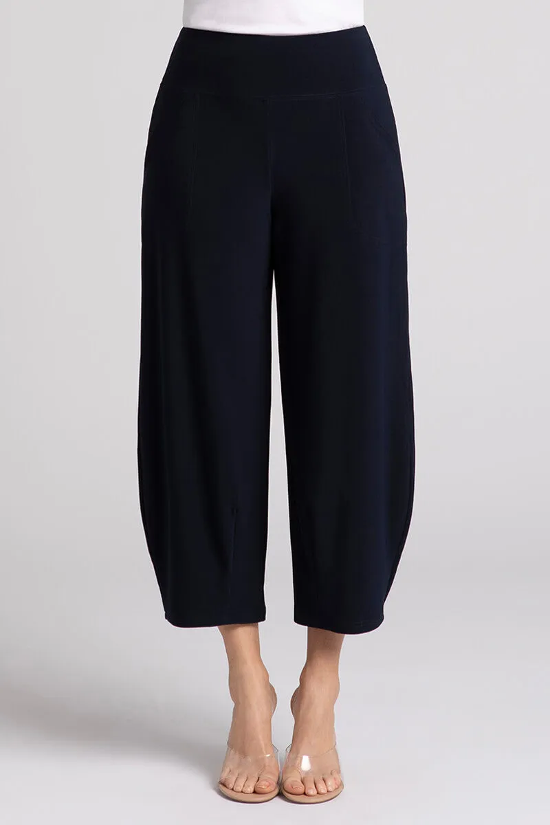 Narrow Lantern Pant | Navy