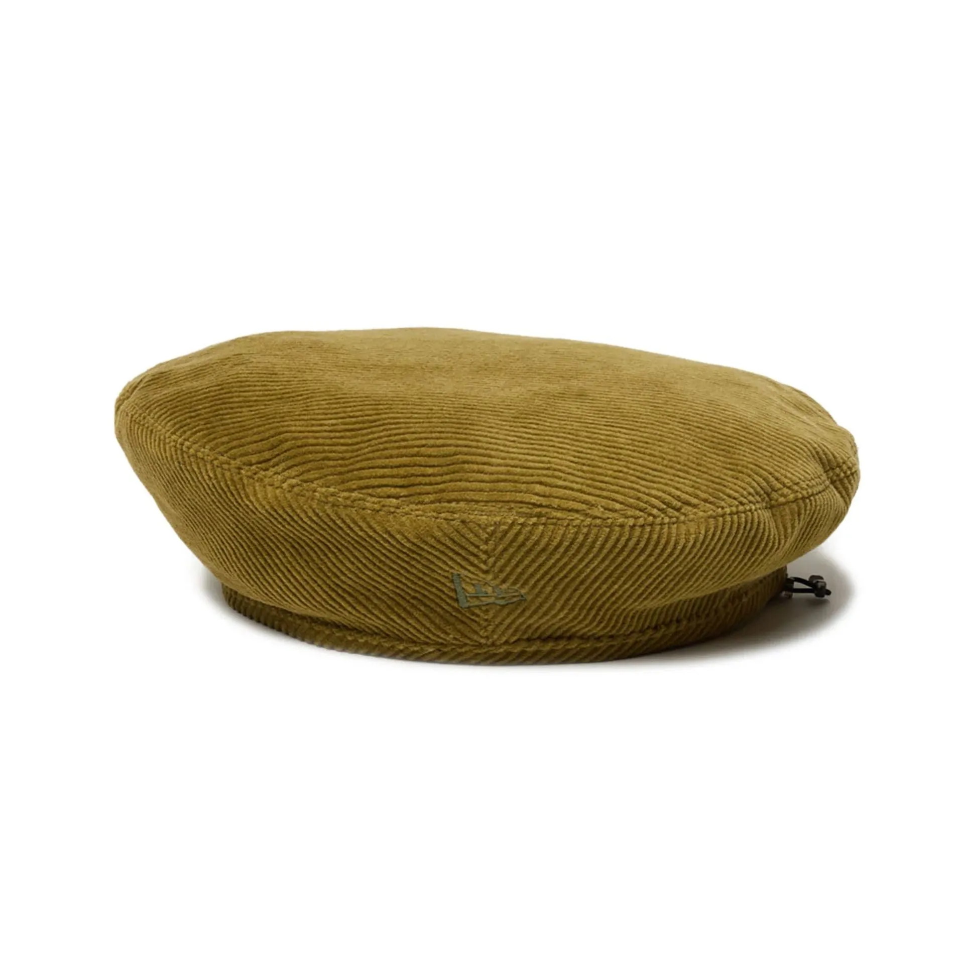 New Era Japan 8W Corduroy Khaki Beret Hat