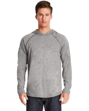 Next Level Unisex Mock Twist Raglan Hoody 2021 Heather Gray