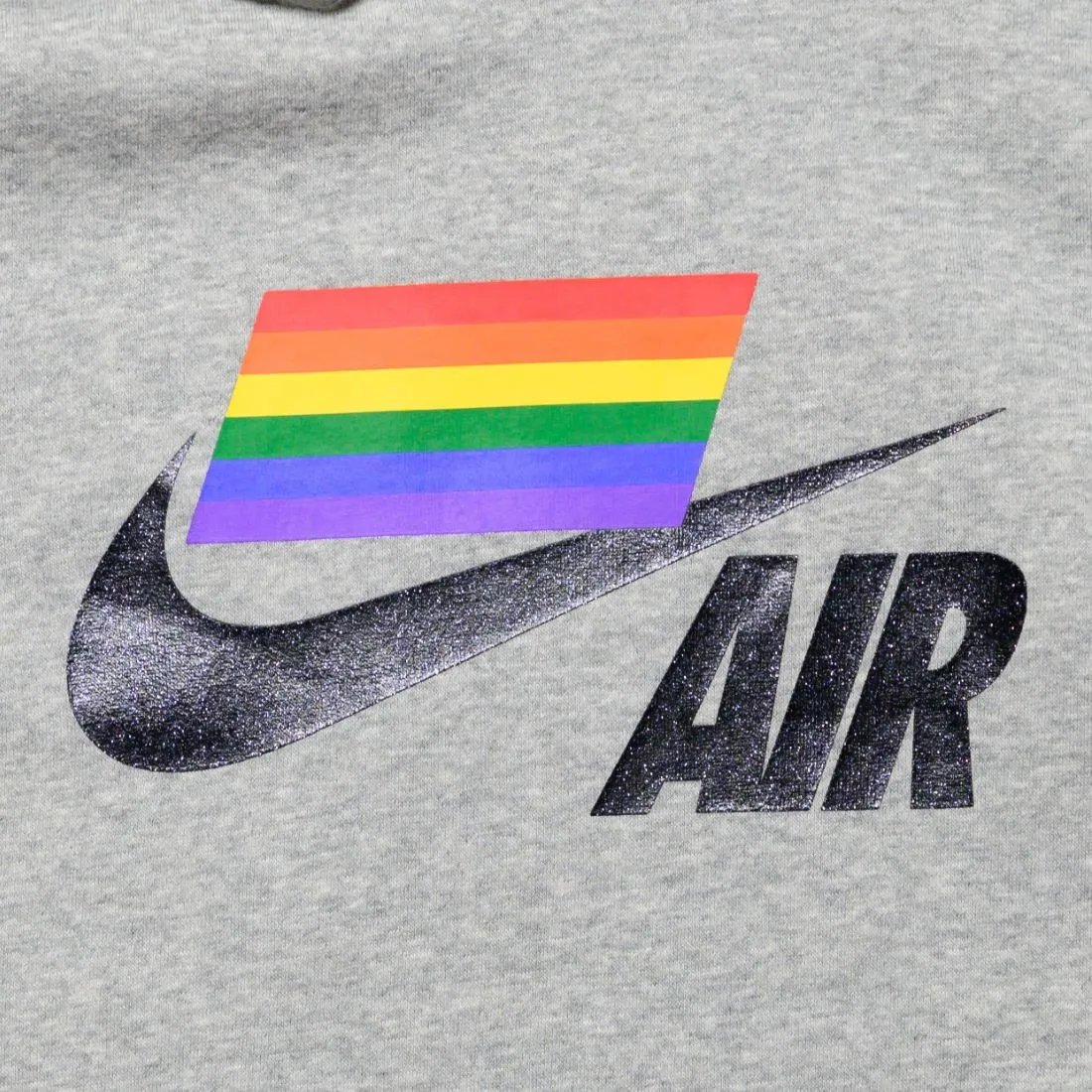 Nike Men Betrue Hoody (dk grey heather / multi color  / black)