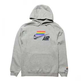 Nike Men Betrue Hoody (dk grey heather / multi color  / black)