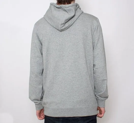 Nike SB Full Zip Icon Hoody II (Dark Grey Heather/Obsidian)