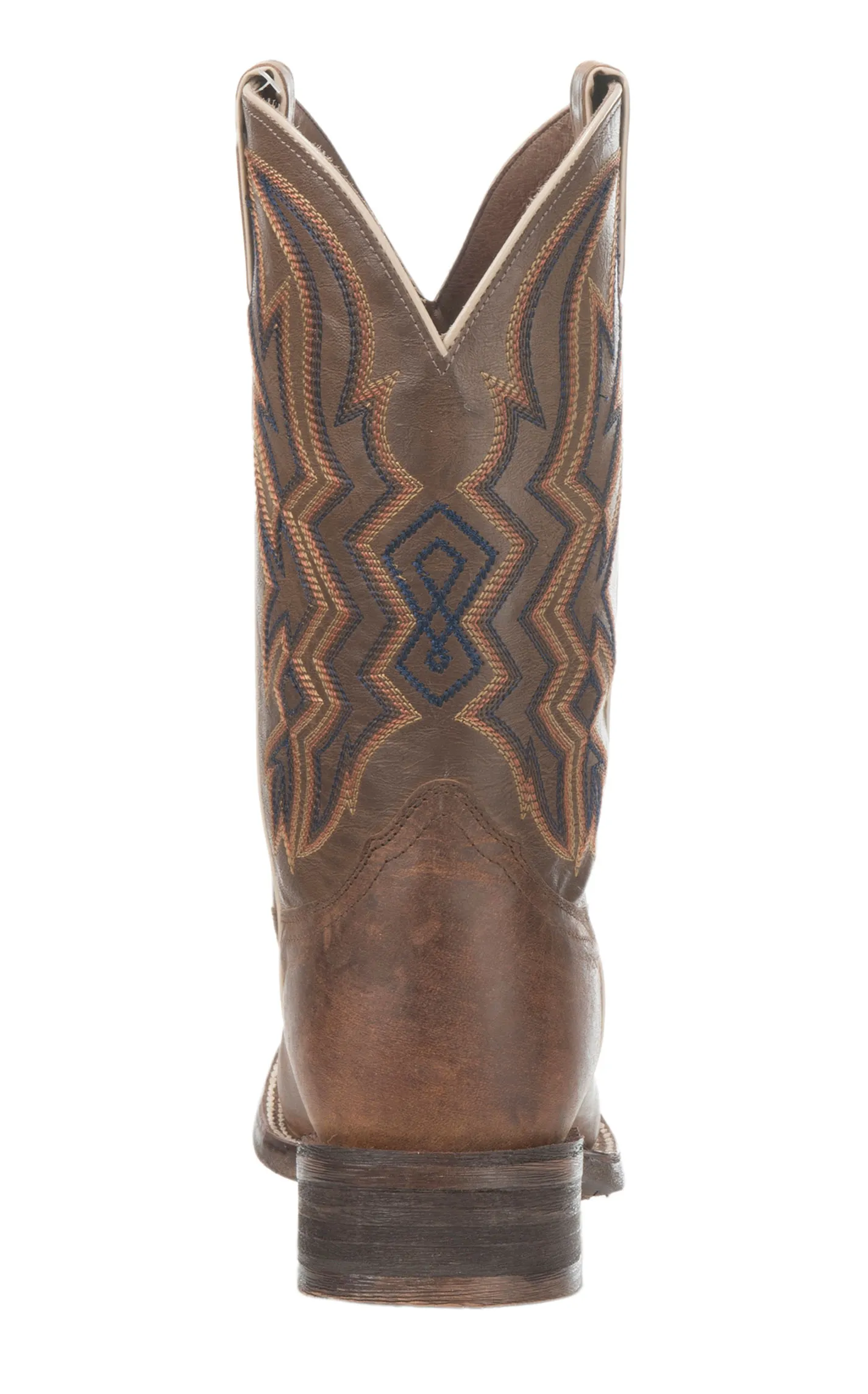 Nocona Men's HERO Collection Brown Double Welt Wide Square Toe Deputy Cowboy Boot