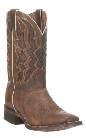 Nocona Men's HERO Collection Brown Double Welt Wide Square Toe Deputy Cowboy Boot