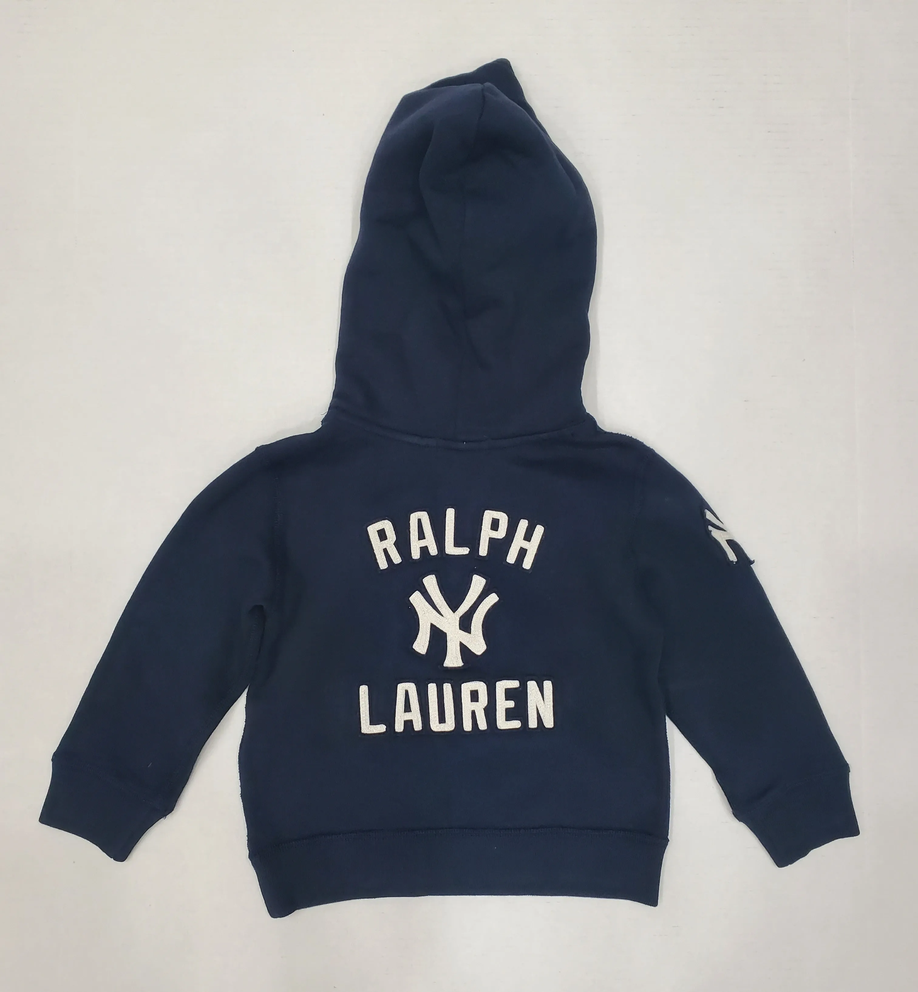 Nwt Kids Boys Polo Ralph Lauren Navy Yankee Hoody (2T-7)