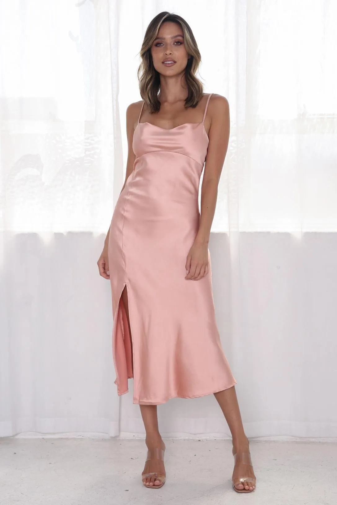 Odessa Dress - Blush