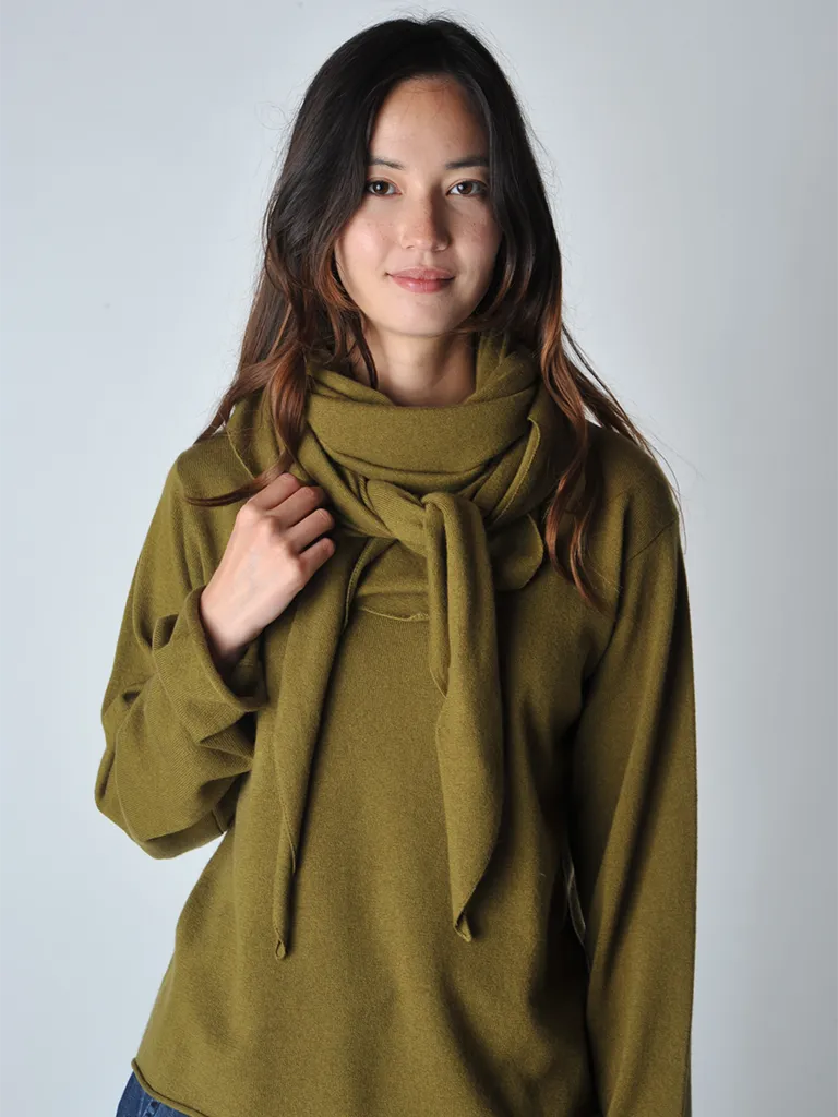 Olive Astra scarf