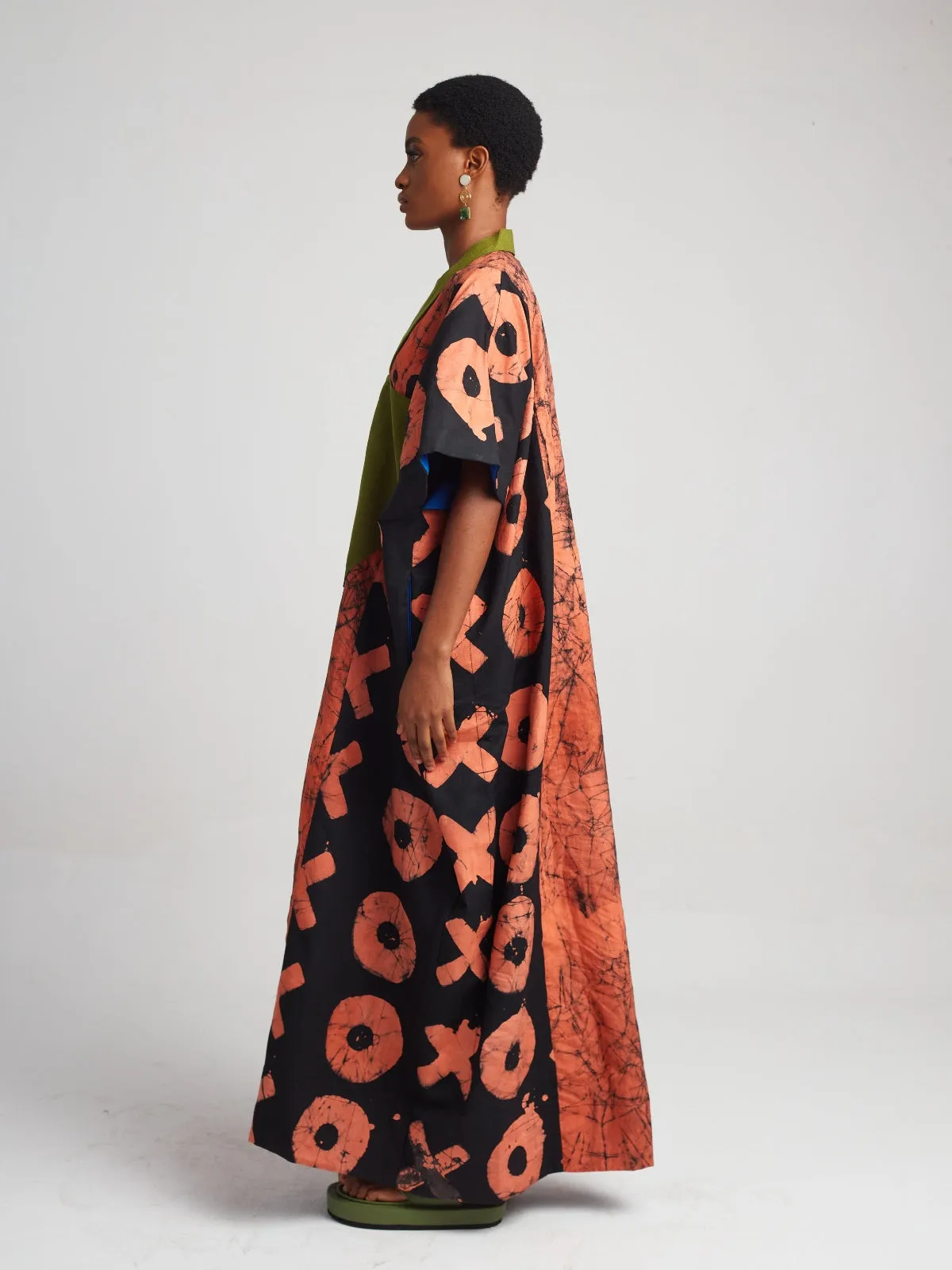 Orange Cotonou Dress