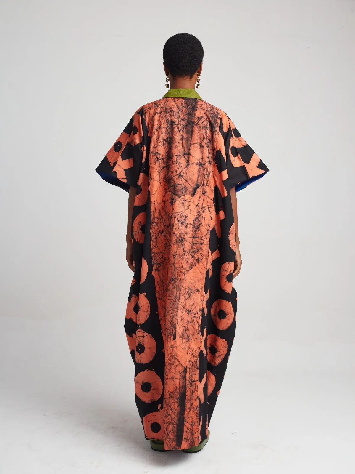 Orange Cotonou Dress