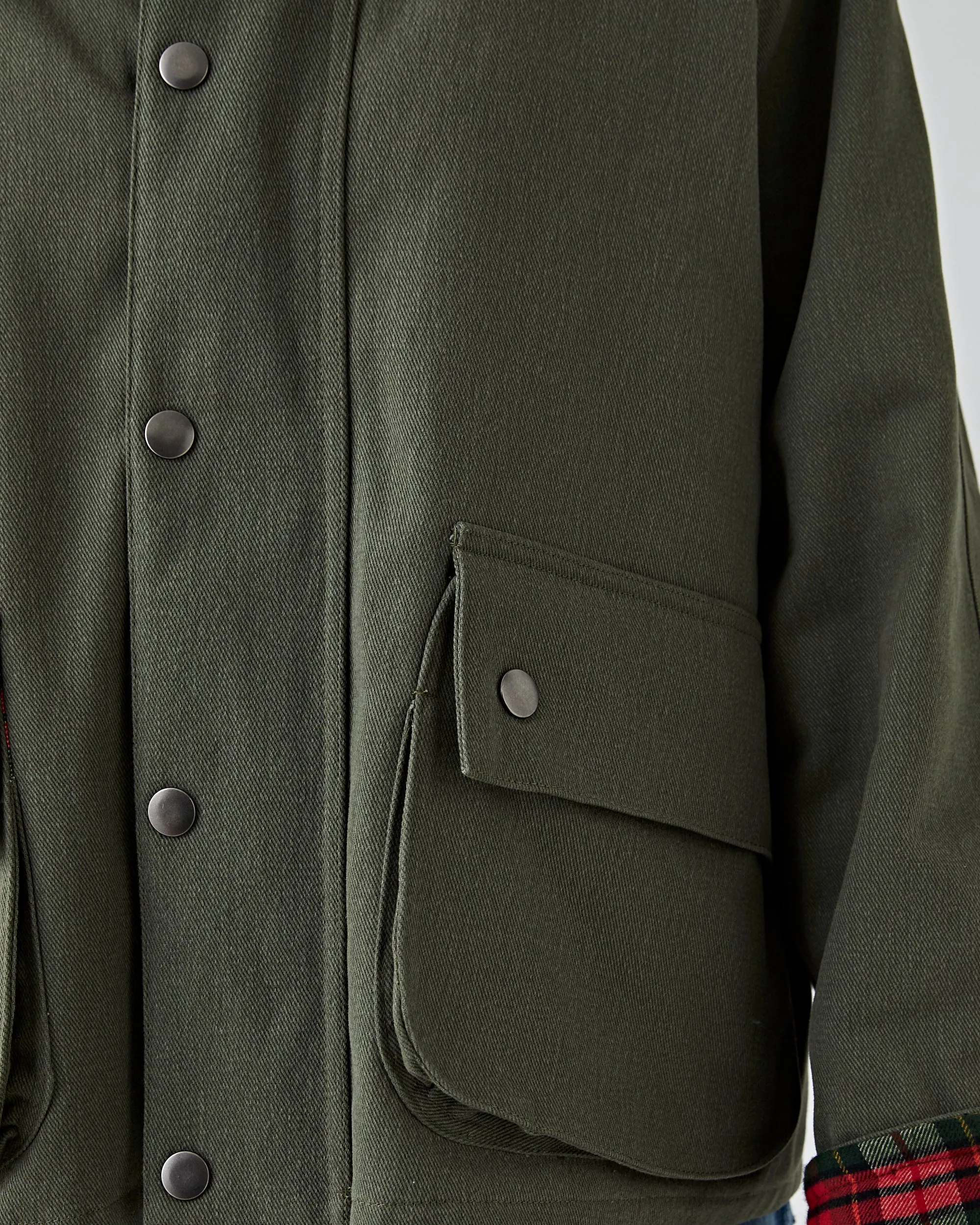 Oversized Field Jacket Olive