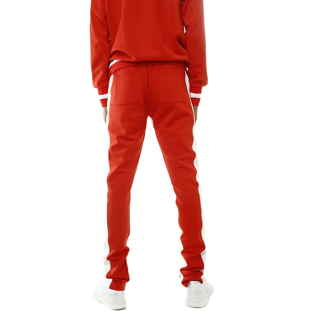 Own The Team Double Stripe Track Pant Red