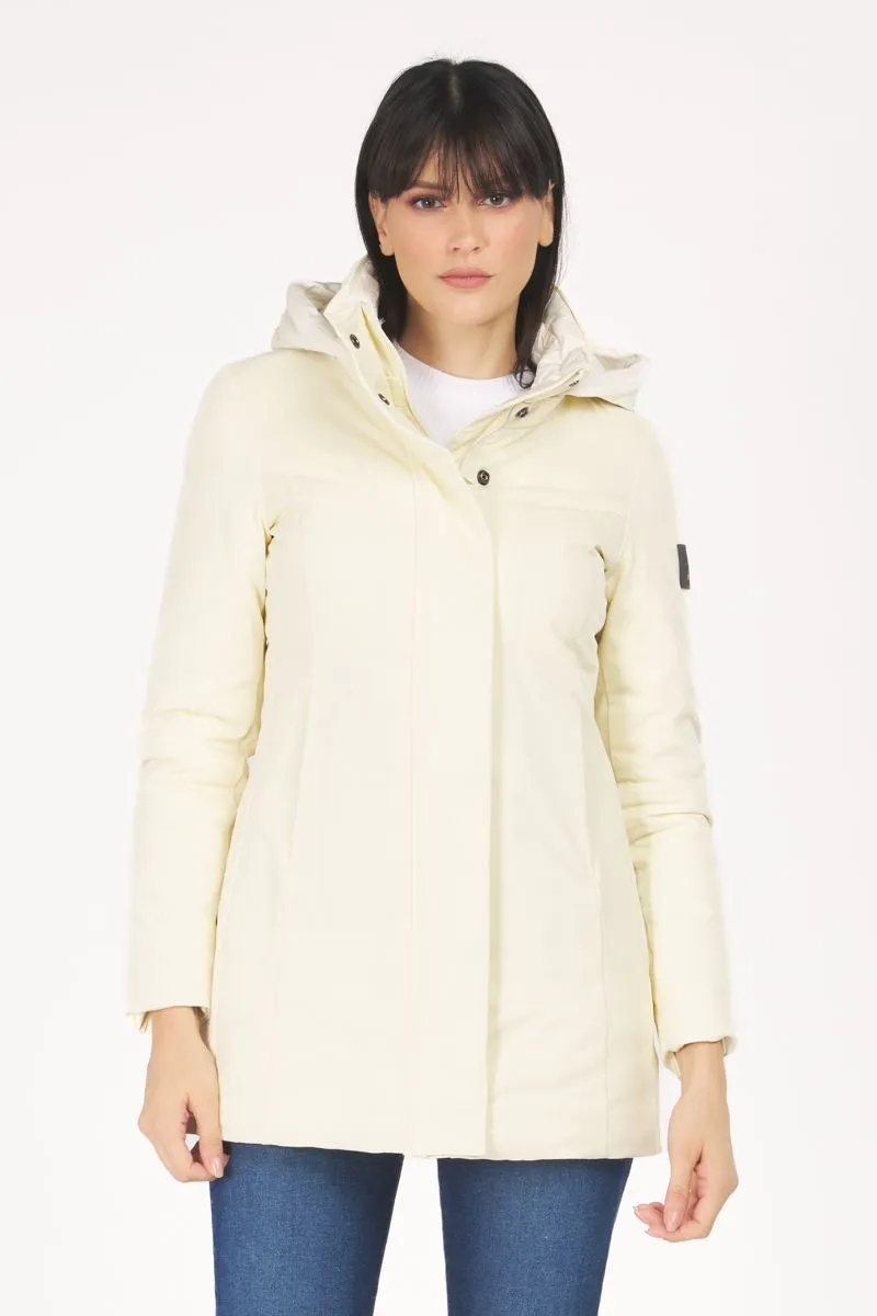 Parka Donna Beige