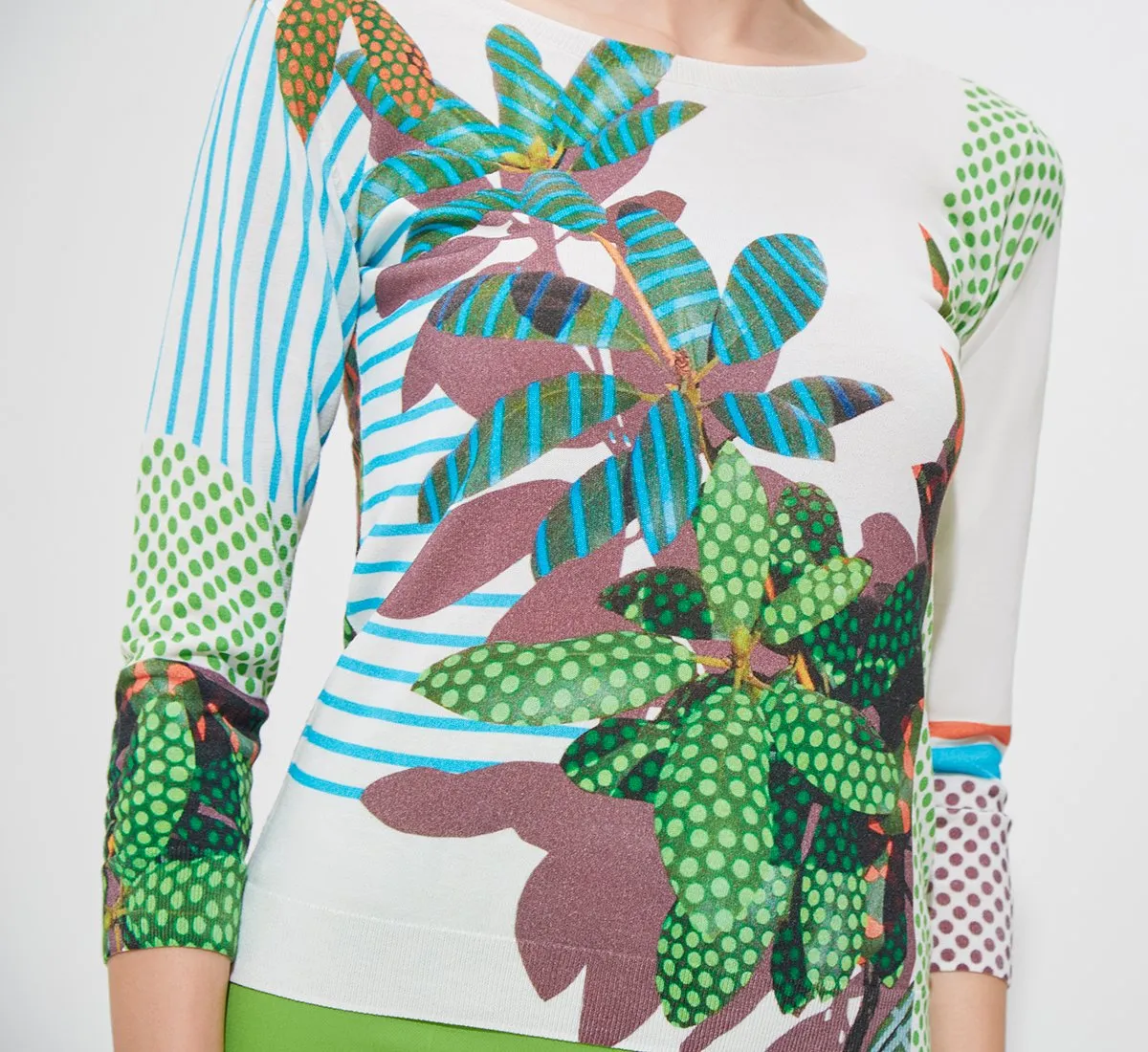 Patterned knitwear