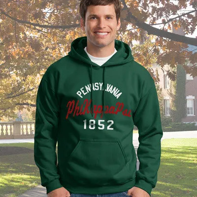 Phi Kappa Psi State and Date Printed Hoody - Gildan 18500 - CAD