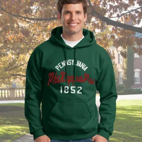 Phi Kappa Psi State and Date Printed Hoody - Gildan 18500 - CAD