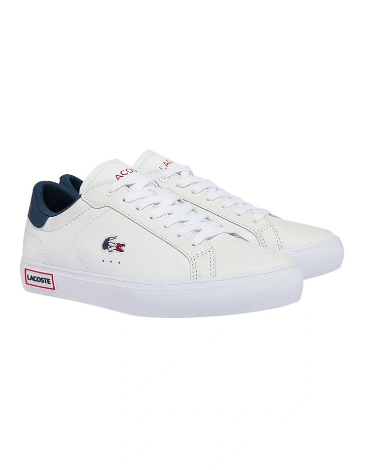 Powercourt Leather Sneaker in White