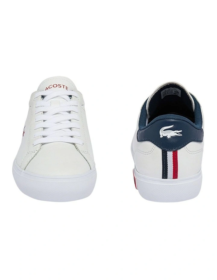 Powercourt Leather Sneaker in White