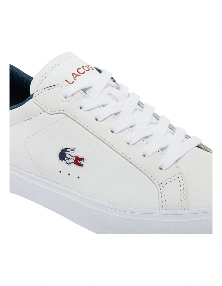 Powercourt Leather Sneaker in White