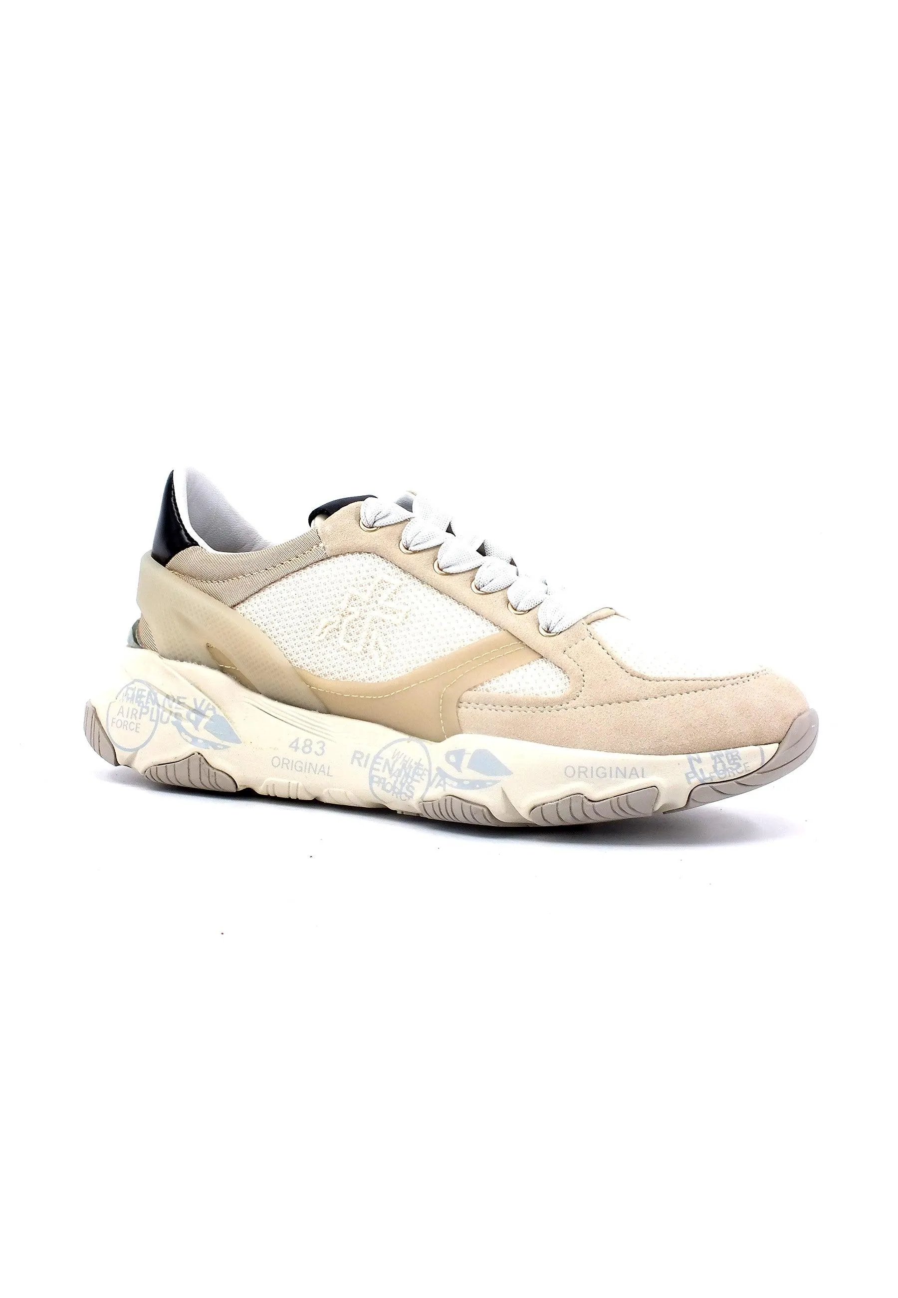 PREMIATA Sneaker Donna Cream Beige BUFFLY-6540