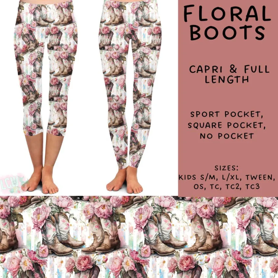 Preorder Custom Styles - Floral Boots - Closes 8 Aug - ETA mid Nov 2024