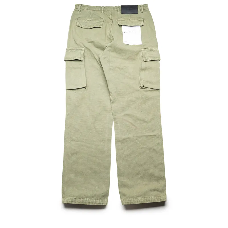 Purple Brand Canvas Cargo Vintage Pant - Green