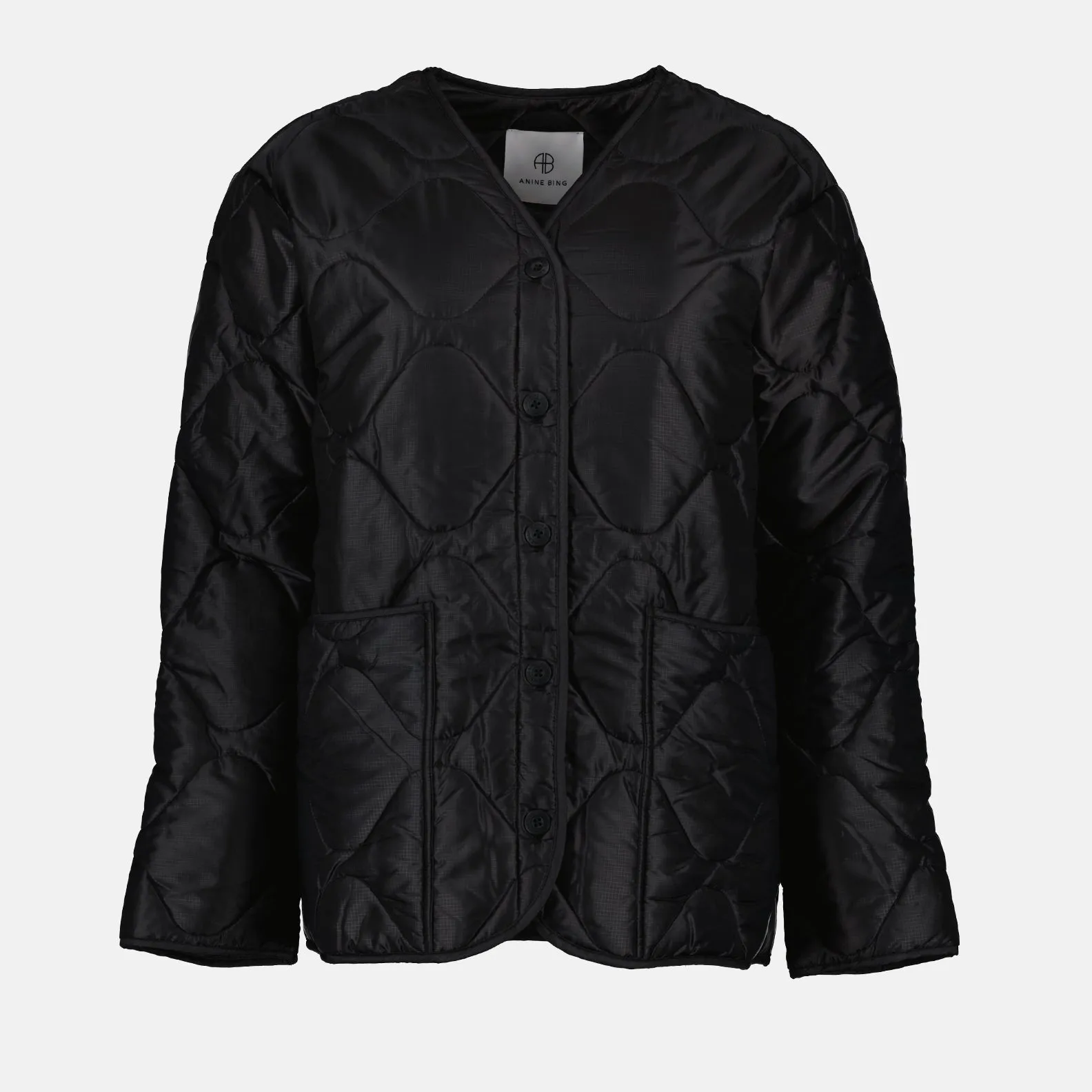 Quilted Black Jacket