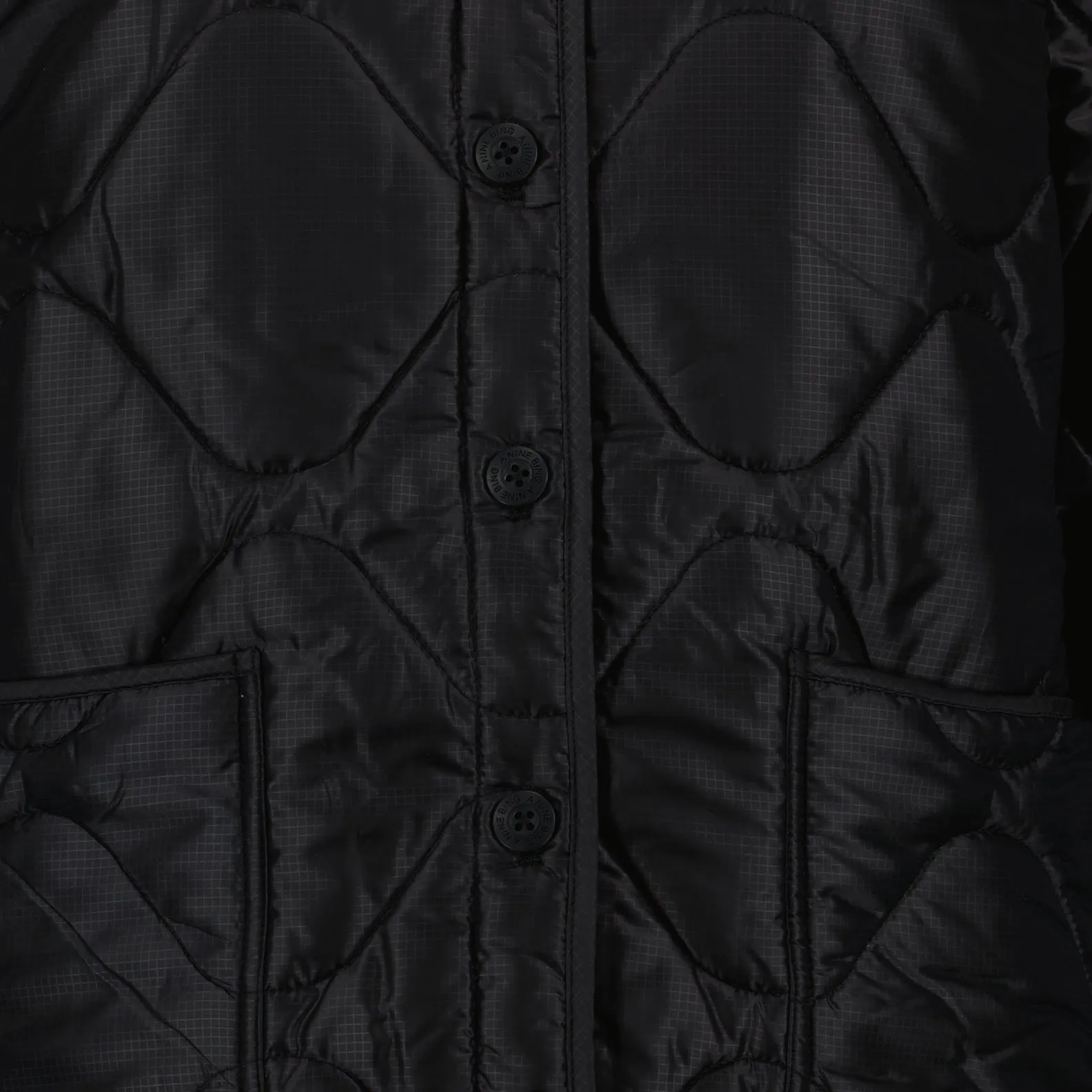 Quilted Black Jacket