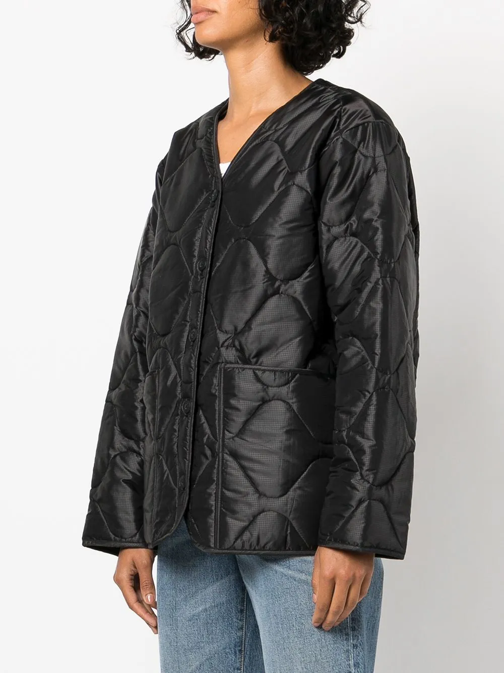 Quilted Black Jacket