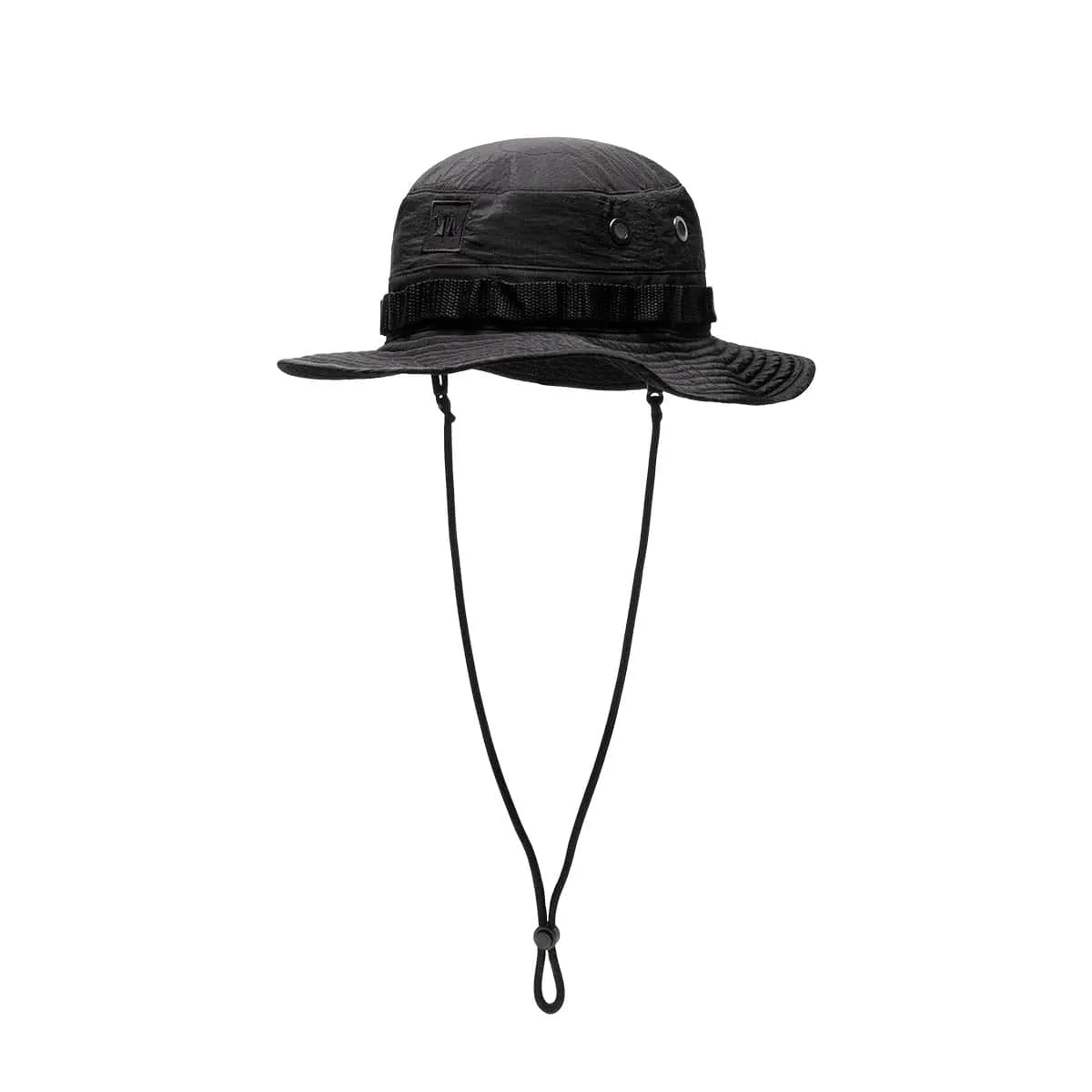 QUILTED NYLON HAT BLACK | Bodega