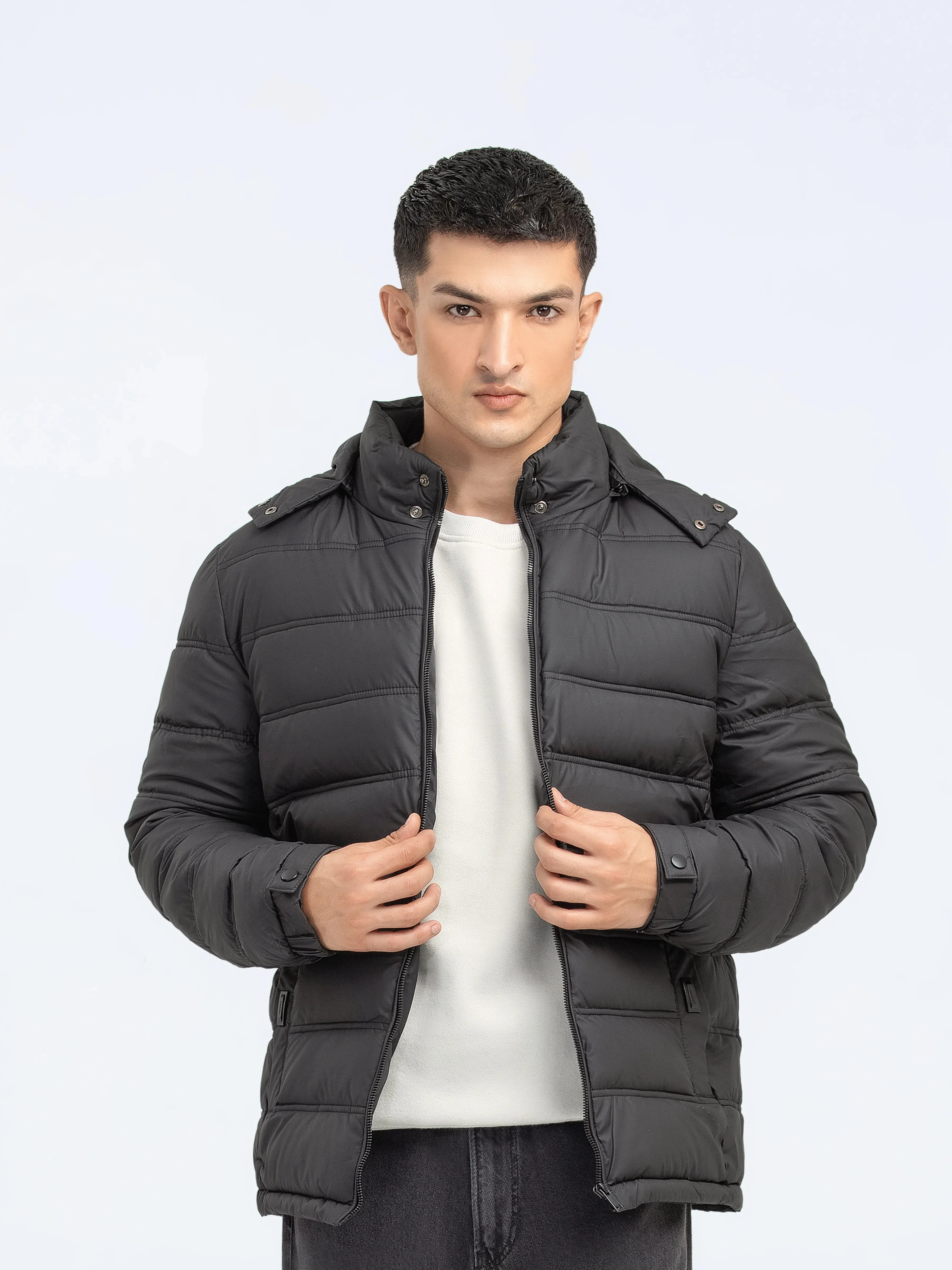 Quilted Zipper Jacket - FMTJP24-030