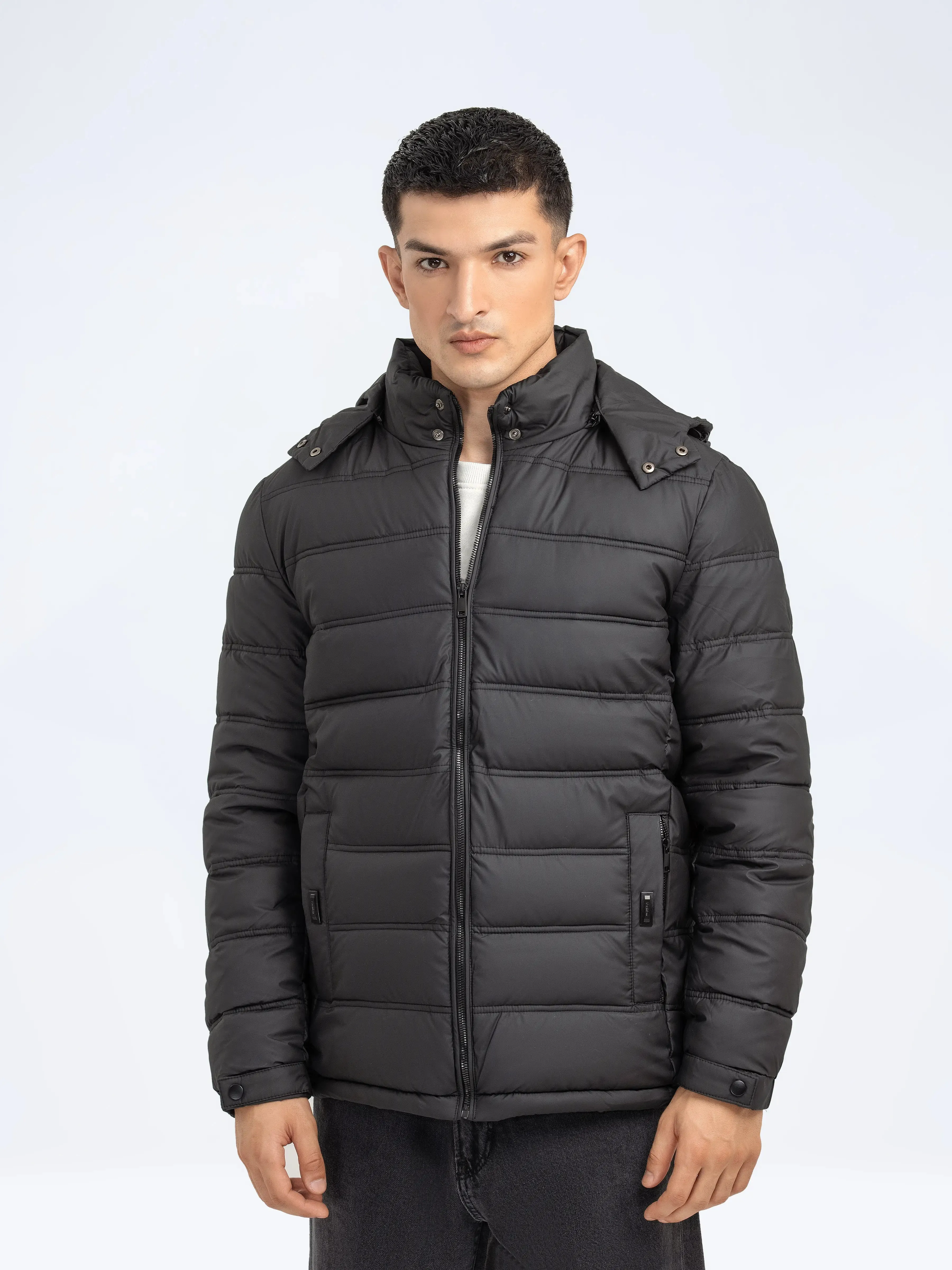 Quilted Zipper Jacket - FMTJP24-030