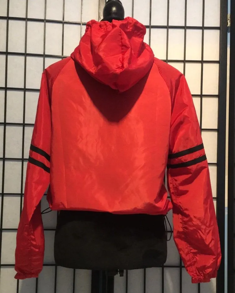 Red Riding Windbreaker