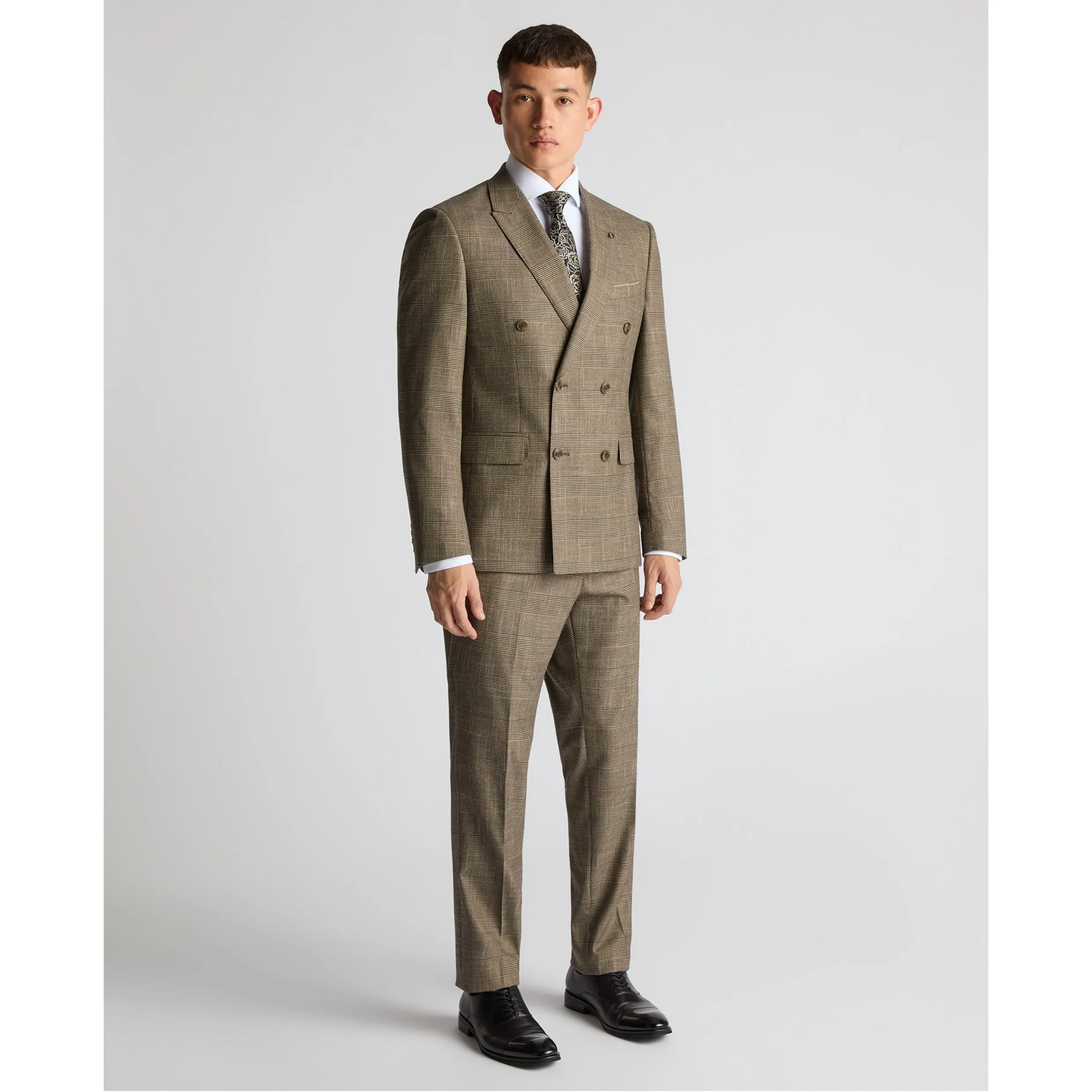 Remus Uomo Marino Double Breasted Suit Jacket 12293