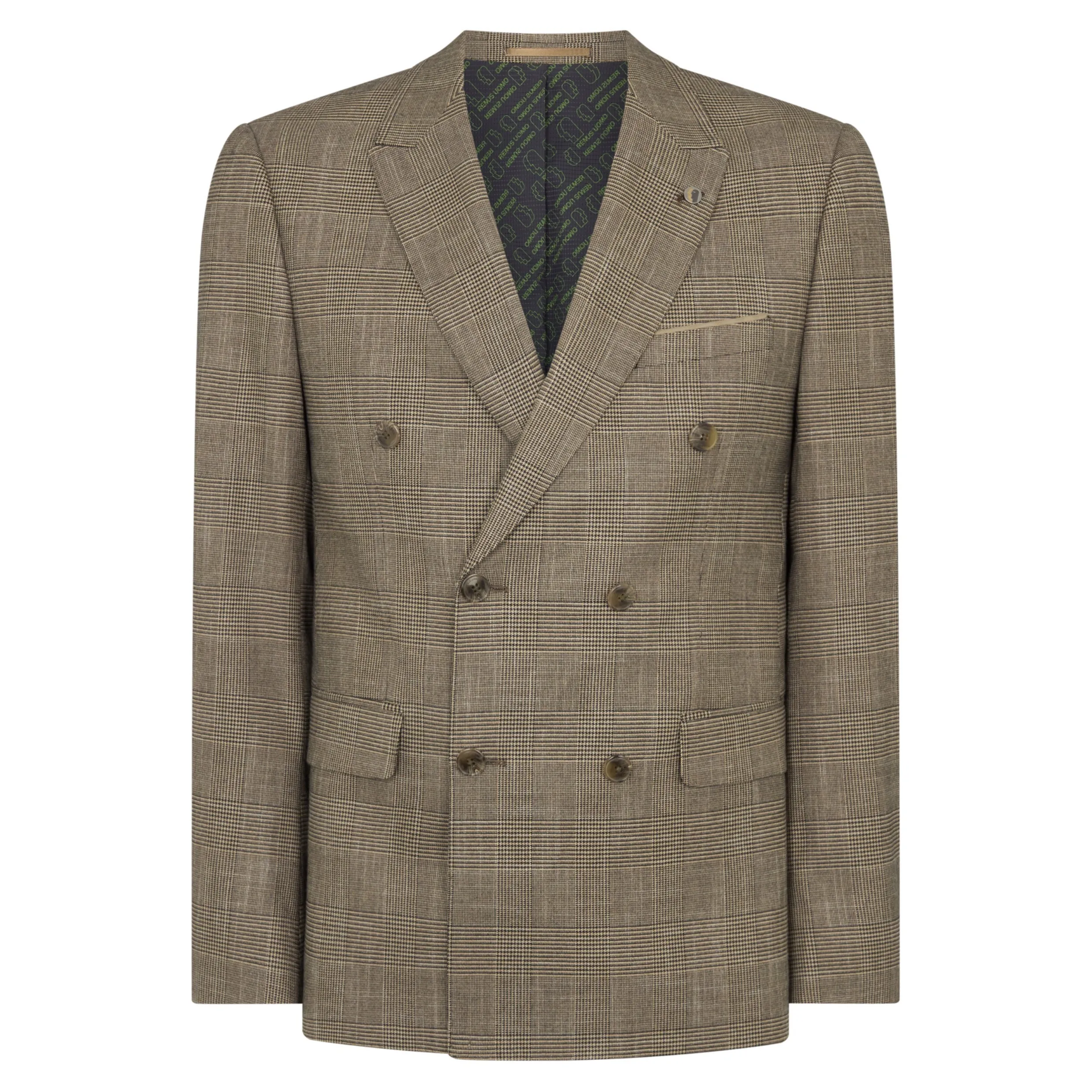 Remus Uomo Marino Double Breasted Suit Jacket 12293