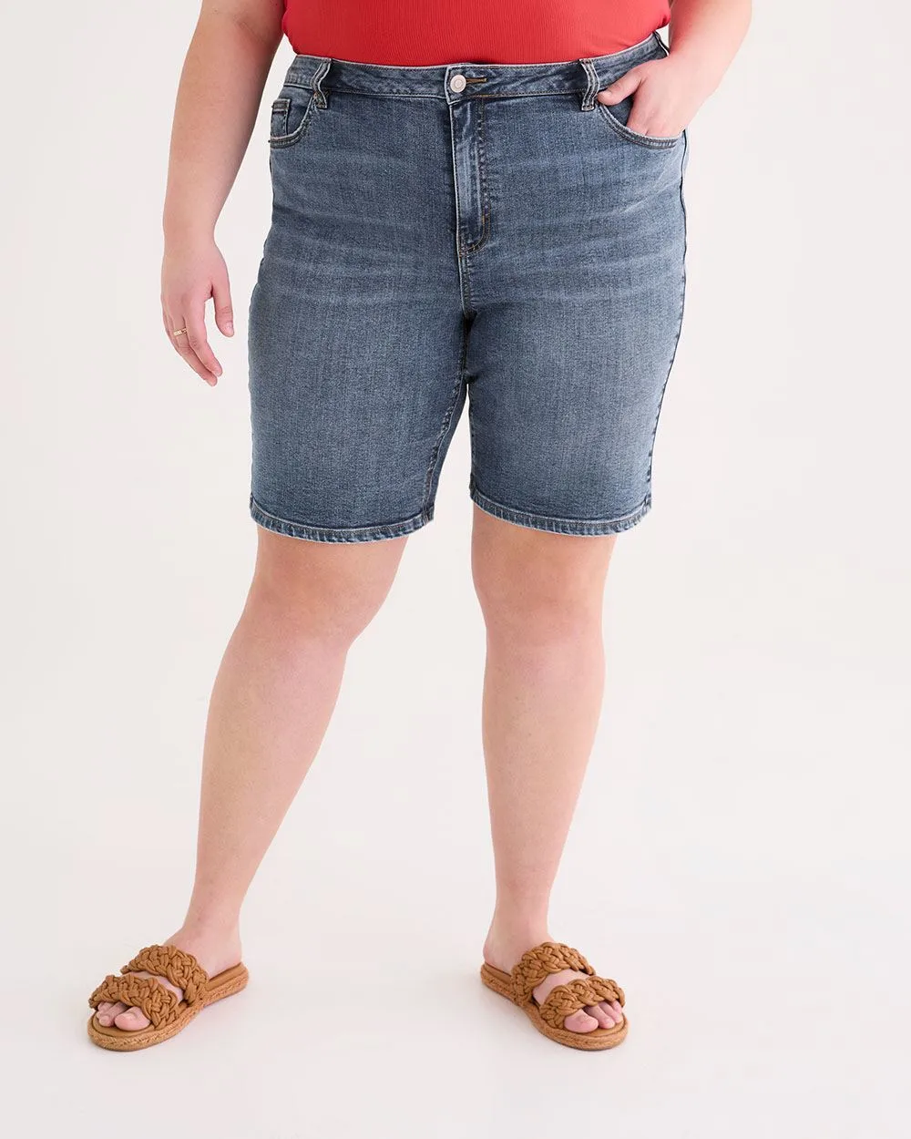 Responsible, 1948-Fit Denim Bermuda Shorts - d/C JEANS