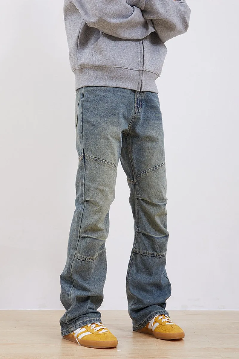 Retro Wash Flared Jeans - US Only