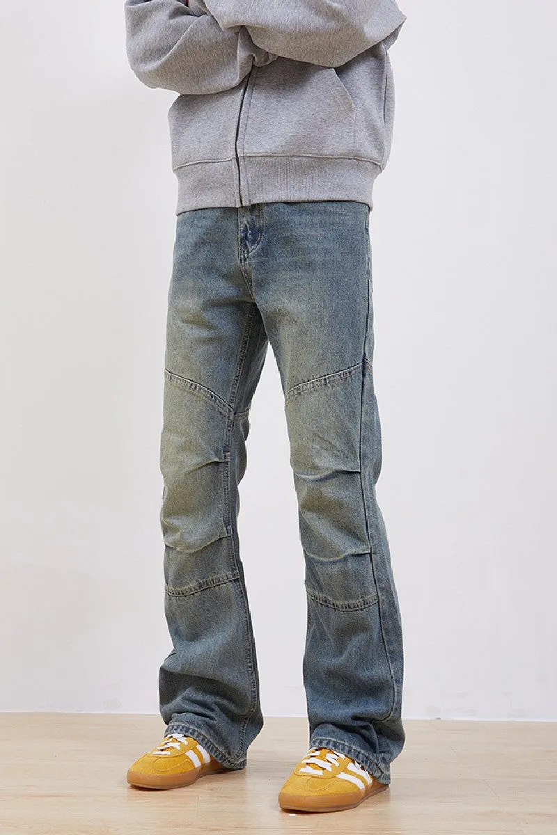 Retro Wash Flared Jeans - US Only