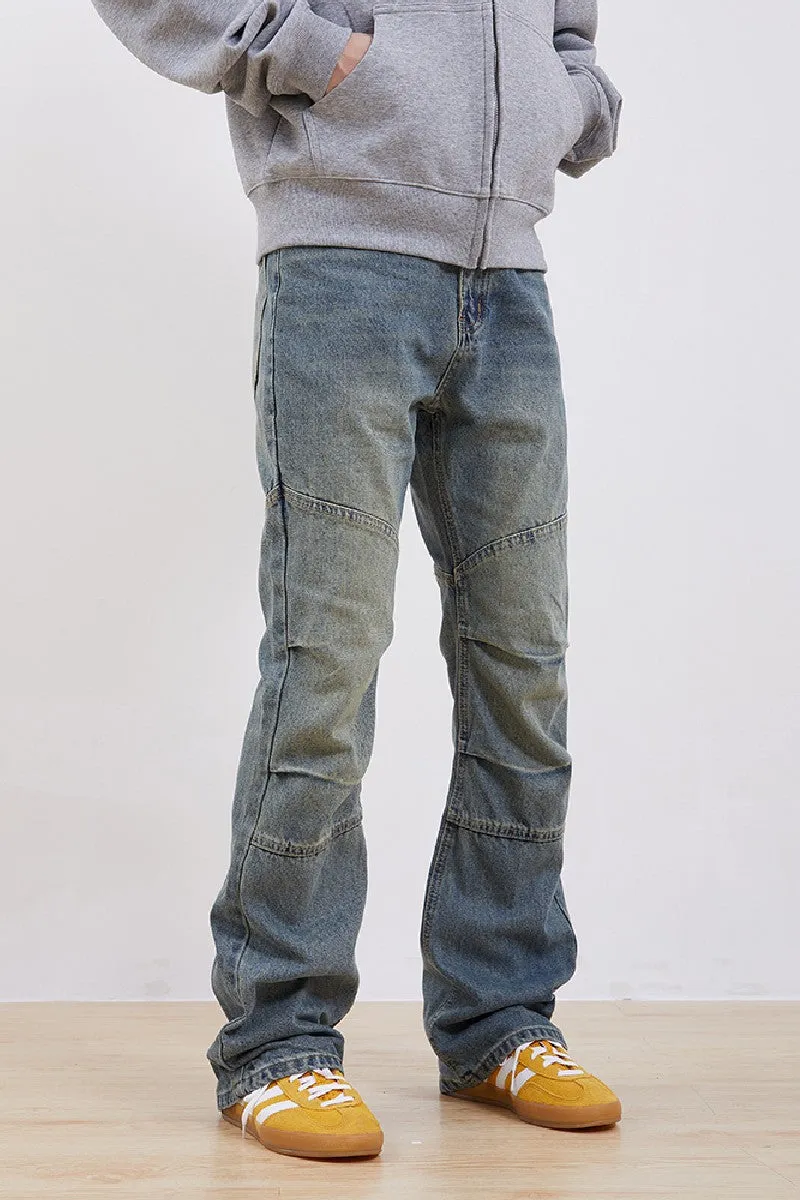 Retro Wash Flared Jeans - US Only