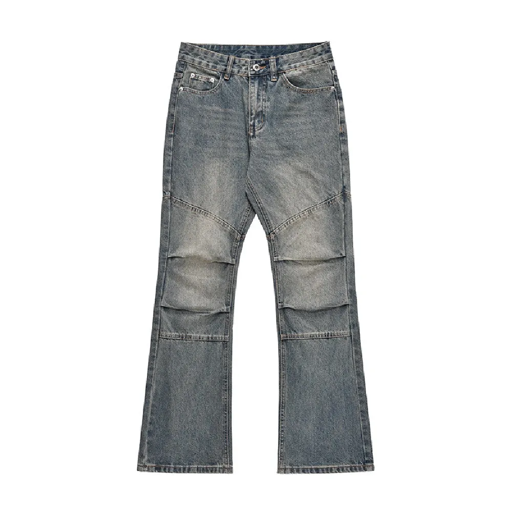 Retro Wash Flared Jeans - US Only