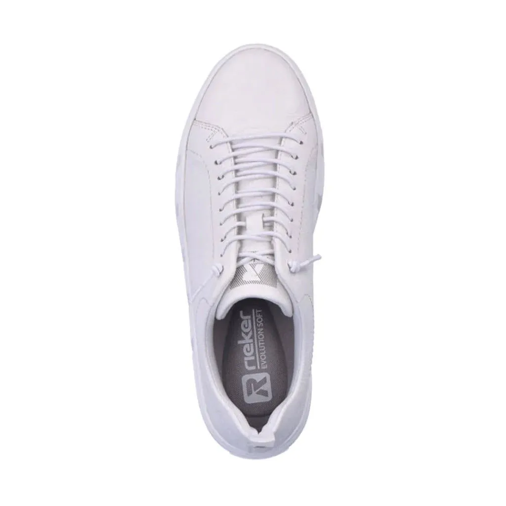 REVOLUTION PLATFORM STREET SNEAKER ALL WHITE - WOMENS