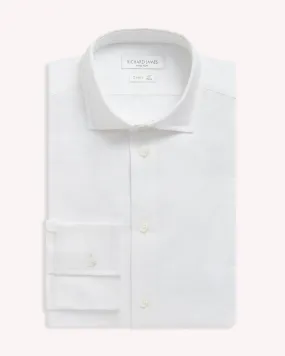 Richard James Textured Shirt White