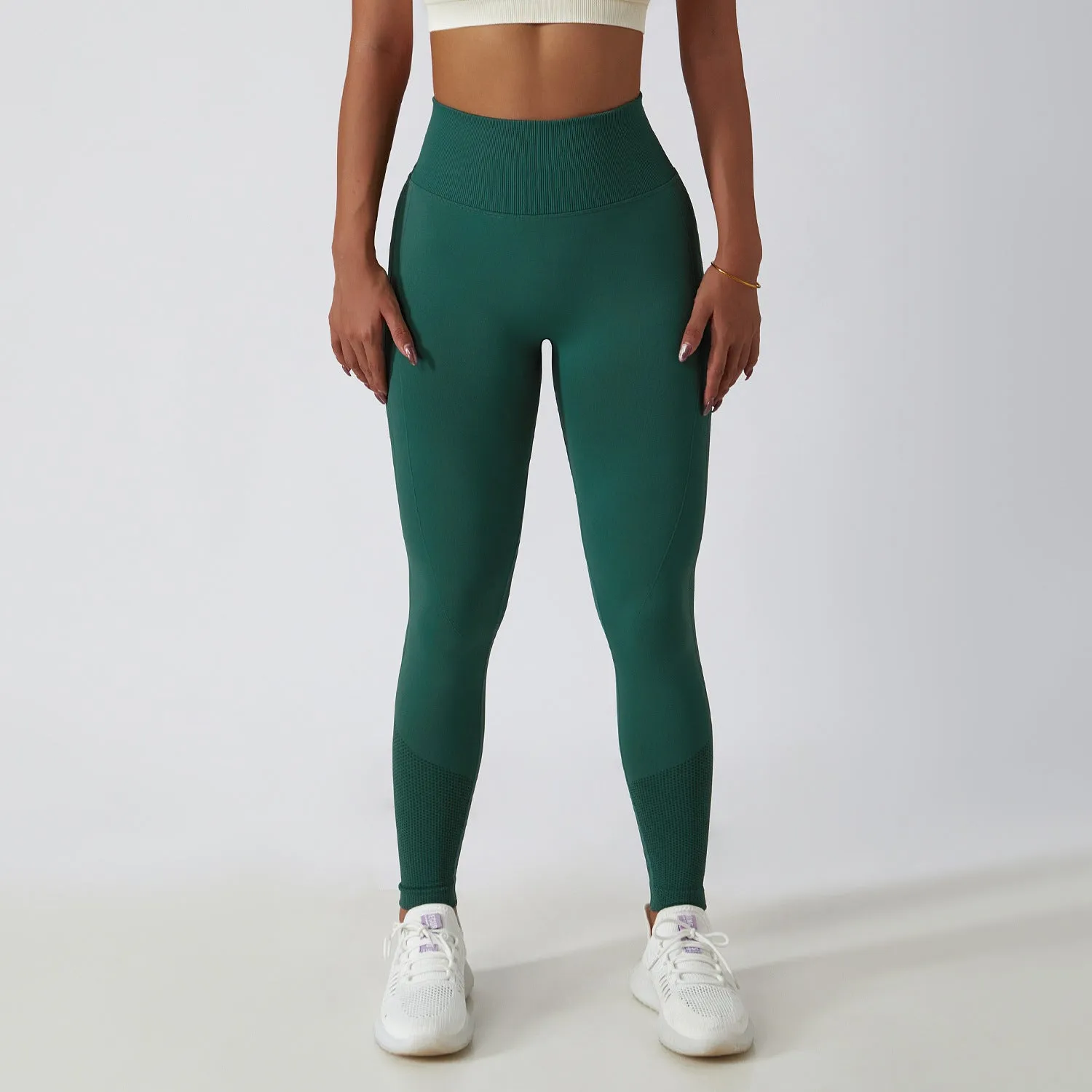 Scrunch Leggings Dark Green