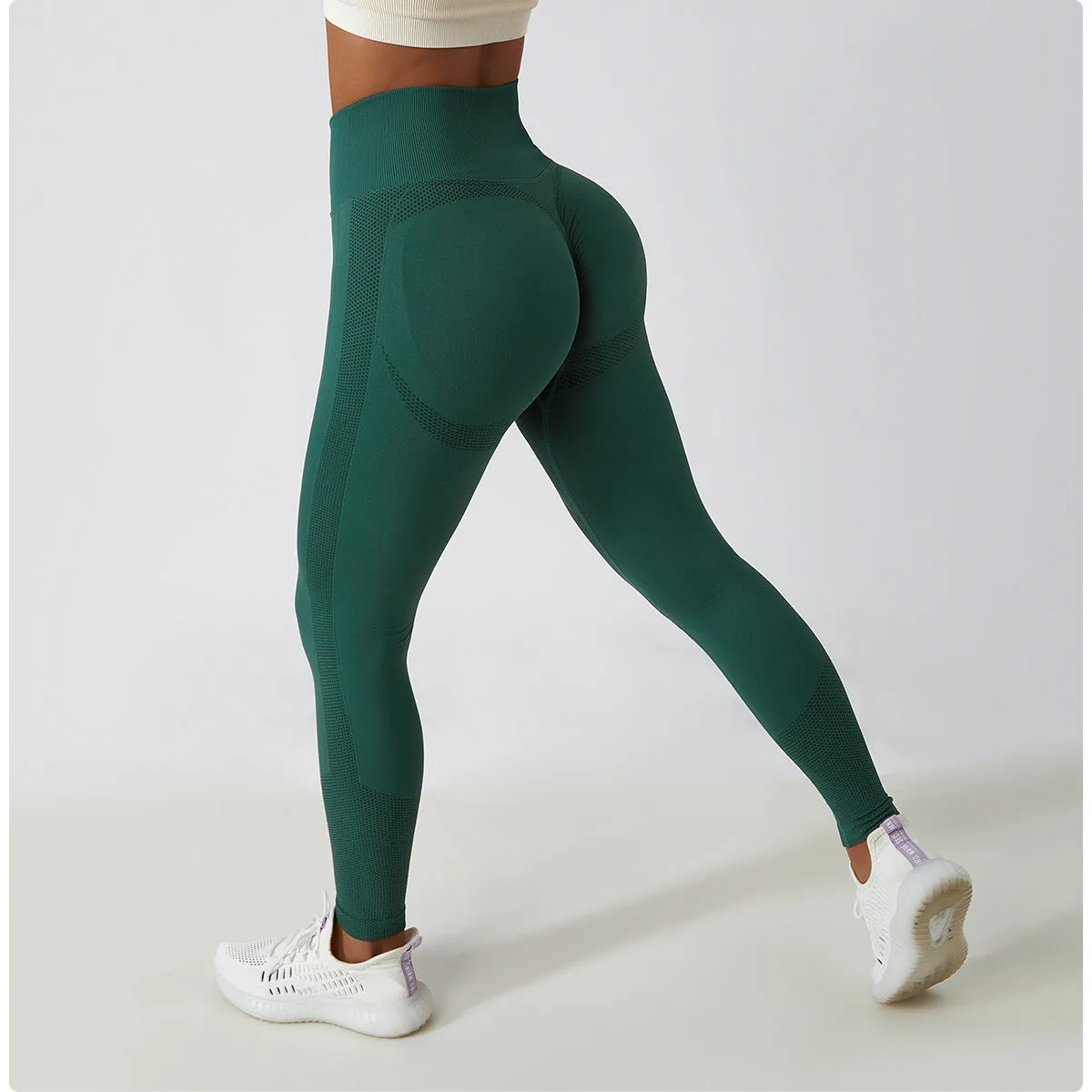 Scrunch Leggings Dark Green