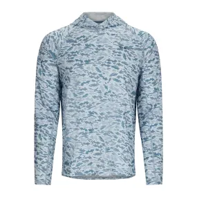 Simms Challenger Solar Hoody Ghost Camo Neptune