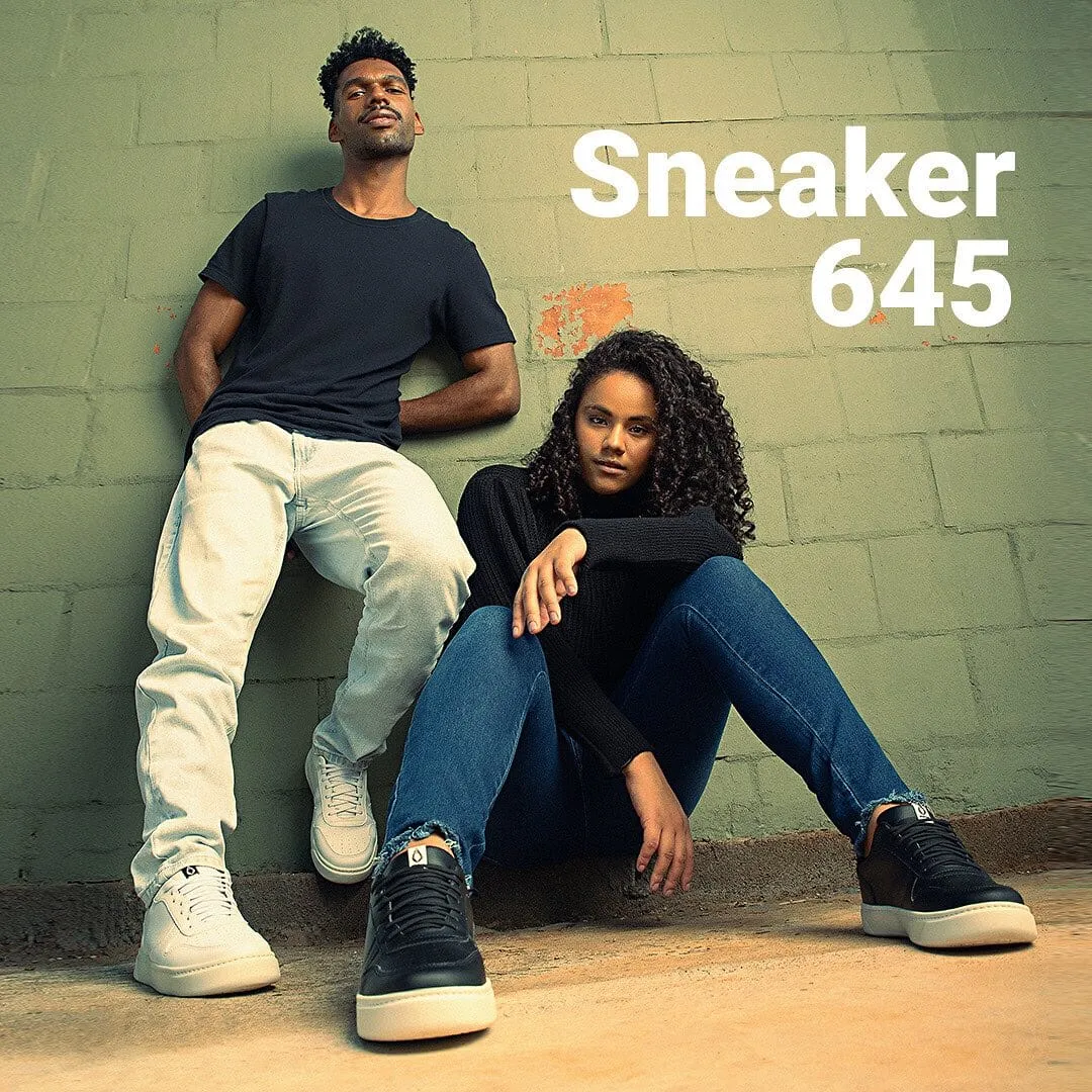 Sneaker 645 by Ahimsa - black