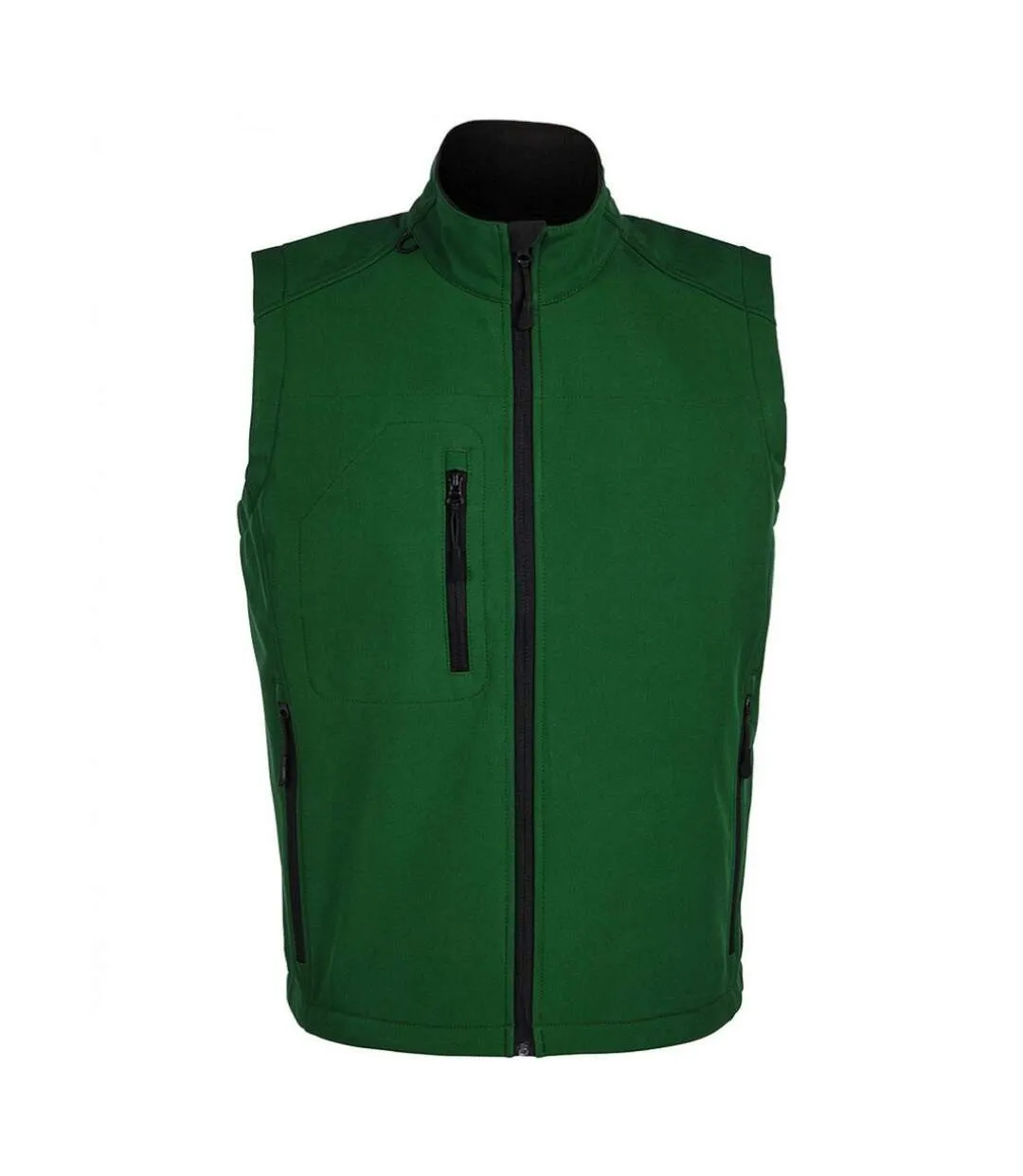 SOLS Mens Rallye Soft Shell Bodywarmer Jacket (Bottle Green) - UTPC349