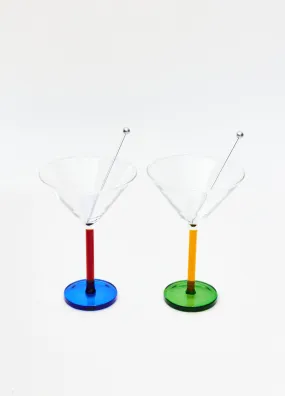 Sophie Lou Jacobsen -  Piano Cocktail Glasses - Glassware