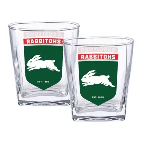 South Sydney Rabbitohs 2-Pack Spirit Glasses