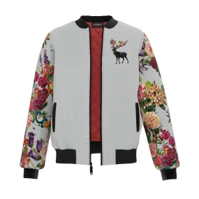 Spring Itself Deer Bomber Jacket